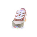 Zapatillas Sun68 AX zapatos Mujer modelo Ally Candy Cane Blanco Cordón