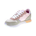 Zapatillas Sun68 AX zapatos Mujer modelo Ally Candy Cane Blanco Cordón