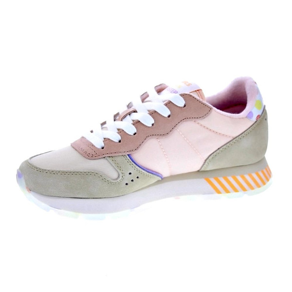 Zapatillas Sun68 AX zapatos Mujer modelo Ally Candy Cane Blanco Cordón