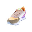 Zapatillas Sun68 AX zapatos Mujer modelo Stargirl Multicolor Naranja Cordón