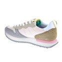 Zapatillas Sun68 AX zapatos Mujer modelo Stargirl Multicolor Blanco Cordón