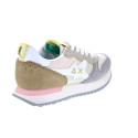 Zapatillas Sun68 AX zapatos Mujer modelo Stargirl Multicolor Blanco Cordón