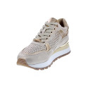 Zapatillas Xti zapatos Mujer modelo 142277 Oro Cordón