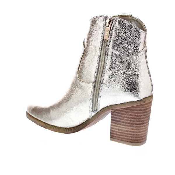 Botines Xti zapatos Mujer modelo 142330 Oro Cremallera