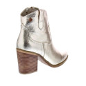 Botines Xti zapatos Mujer modelo 142330 Oro Cremallera