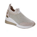 Zapatillas Xti zapatos Mujer modelo 142418 Beige Elástico