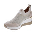 Zapatillas Xti zapatos Mujer modelo 142418 Beige Elástico