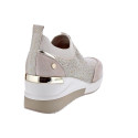 Zapatillas Xti zapatos Mujer modelo 142418 Beige Elástico