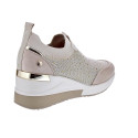 Zapatillas Xti zapatos Mujer modelo 142418 Beige Elástico