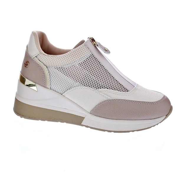 Zapatillas Xti zapatos Mujer modelo 142648 Beige Cremallera