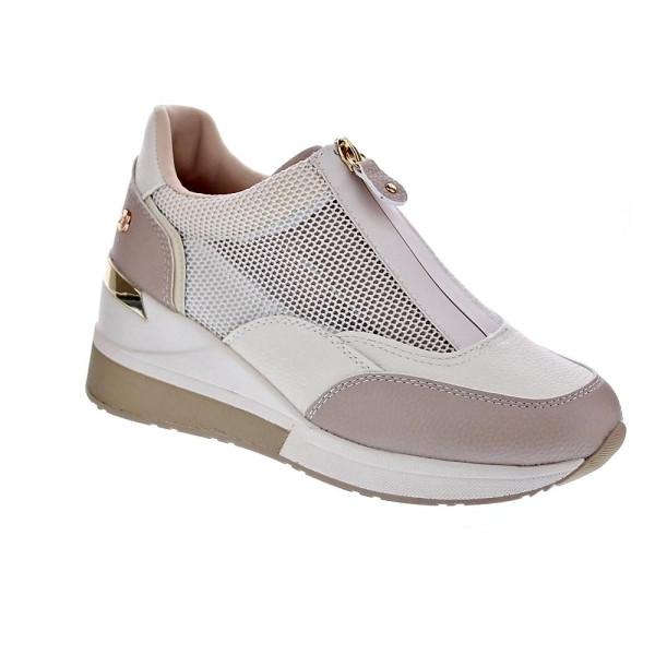 Zapatillas Xti zapatos Mujer modelo 142648 Beige Cremallera