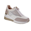 Zapatillas Xti zapatos Mujer modelo 142648 Beige Cremallera