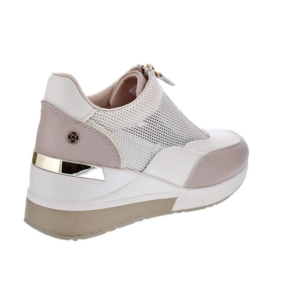 Zapatillas Xti zapatos Mujer modelo 142648 Beige Cremallera