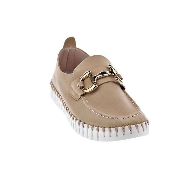 Mocasines Ilse Jacobsen zapatos Mujer modelo Tulip Beige 