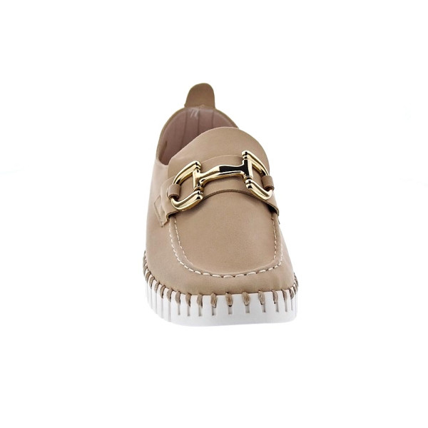 Mocasines Ilse Jacobsen zapatos Mujer modelo Tulip Beige 