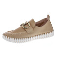 Mocasines Ilse Jacobsen zapatos Mujer modelo Tulip Beige 