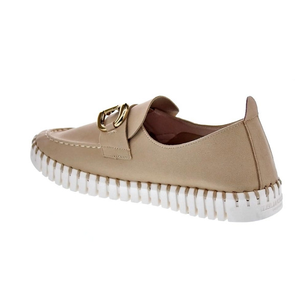 Mocasines Ilse Jacobsen zapatos Mujer modelo Tulip Beige 