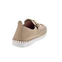 Mocasines Ilse Jacobsen zapatos Mujer modelo Tulip Beige 