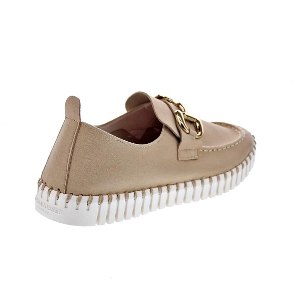 Mocasines Ilse Jacobsen zapatos Mujer modelo Tulip Beige 