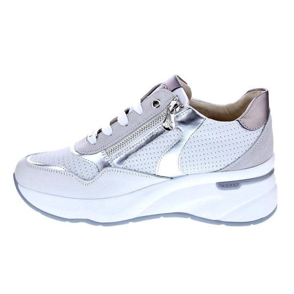 Zapatillas Keys zapatos Mujer modelo K9042 Blanco Cordón