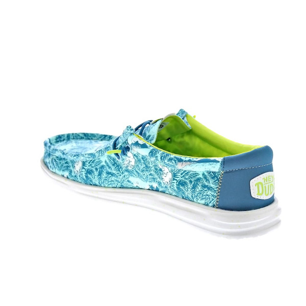 Mocasines Hey Dude zapatos Hombre modelo Wally H2O Azul Cordón