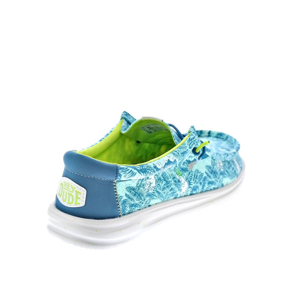 Mocasines Hey Dude zapatos Hombre modelo Wally H2O Azul Cordón