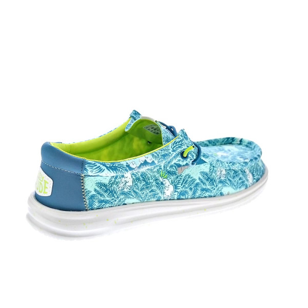 Mocasines Hey Dude zapatos Hombre modelo Wally H2O Azul Cordón