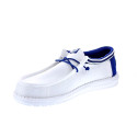 Mocasines Hey Dude zapatos Hombre modelo Wally Letterman Blanco Cordón