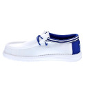 Mocasines Hey Dude zapatos Hombre modelo Wally Letterman Blanco Cordón
