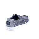 Mocasines Hey Dude zapatos Hombre modelo Wally Coastline Negro Cordón