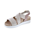 Sandalias Imac zapatos Mujer modelo 558370 Beige 