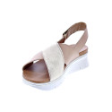 Sandalias Imac zapatos Mujer modelo 558490 Beige 