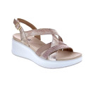 Sandalias Imac zapatos Mujer modelo 558630 Beige 