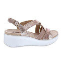 Sandalias Imac zapatos Mujer modelo 558630 Beige 