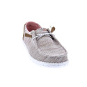 Mocasines Hey Dude zapatos Mujer modelo Wendy Sport Beige Cordón