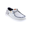 Mocasines Hey Dude zapatos Mujer modelo Wendy Funk Blanco Cordón