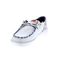 Mocasines Hey Dude zapatos Mujer modelo Wendy Funk Blanco Cordón