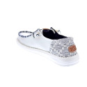 Mocasines Hey Dude zapatos Mujer modelo Wendy Funk Blanco Cordón