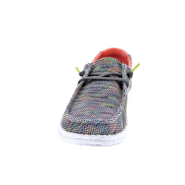 Mocasines Hey Dude zapatos Mujer modelo Wendy Sox Verde Cordón