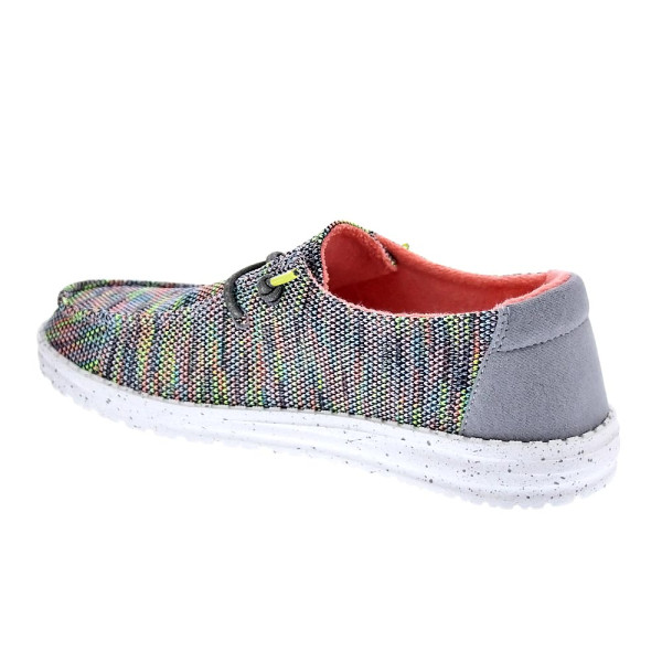 Mocasines Hey Dude zapatos Mujer modelo Wendy Sox Verde Cordón