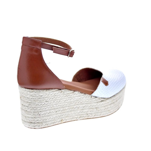 Alpargatas Popa zapatos Mujer modelo Cantalar Snake Marrón Hebilla