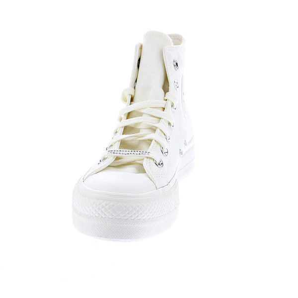 Zapatillas botas Converse zapatos Mujer modelo Chuck Taylor Beige Cordón