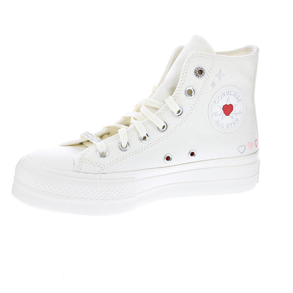 Zapatillas botas Converse zapatos Mujer modelo Chuck Taylor Beige Cordón