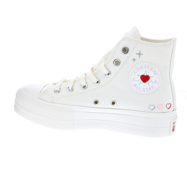 Zapatillas botas Converse zapatos Mujer modelo Chuck Taylor Beige Cordón