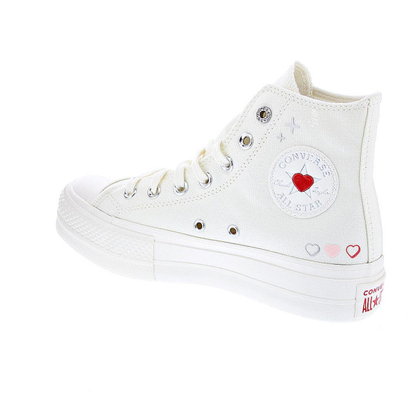 Zapatillas botas Converse zapatos Mujer modelo Chuck Taylor Beige Cordón