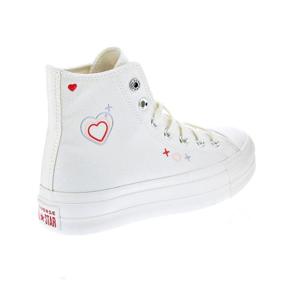 Zapatillas botas Converse zapatos Mujer modelo Chuck Taylor Beige Cordón