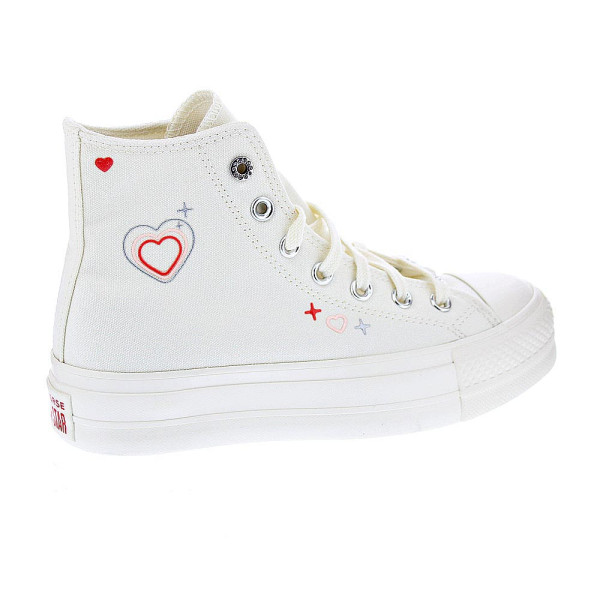 Zapatillas botas Converse zapatos Mujer modelo Chuck Taylor Beige Cordón