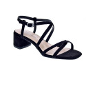 Sandalias Tamaris zapatos Mujer modelo 28204 Negro Hebilla