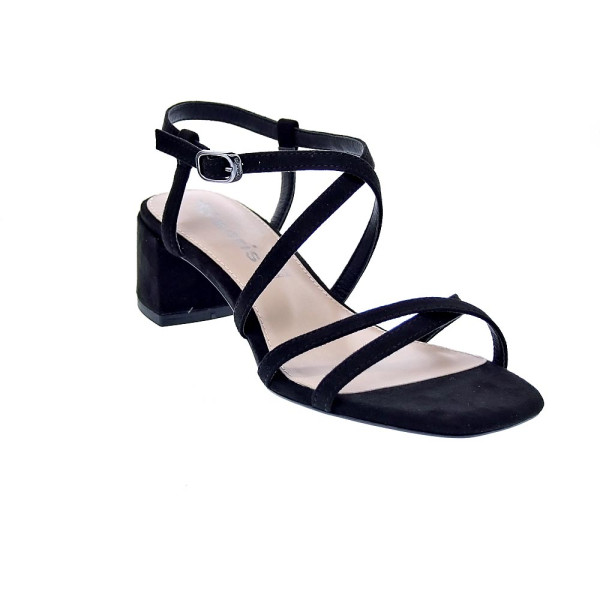 Sandalias Tamaris zapatos Mujer modelo 28204 Negro Hebilla