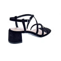 Sandalias Tamaris zapatos Mujer modelo 28204 Negro Hebilla